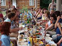 Встреча выпуска 1979 г. на турбазе Улыбышево, Владимирской области