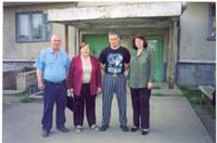 Валерий Гусев с семьей