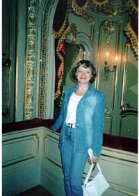 Светлана Белякина в Юсуповском дворце, Питер,май 2005
