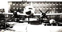 Самолет-кинотеатр перед ДКСА 1984г.