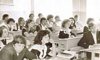 Солнечный. Последний звонок. 1980 год.