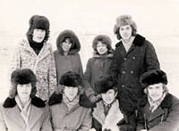 На сопках. Январь 1976г.