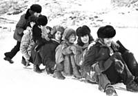 На сопках. Январь 1976г.