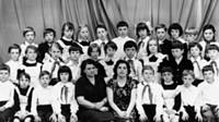 Солнечный. Выпуск 1986 года. 3 "Б" класс, прием в пионеры.