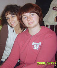 Встреча одноклассников 92 года выпуска, Переславль. 25-27.07.2008. Галина Коврижных, Галина Боброва. Переславль. 26.07.08
