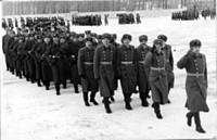 Развод на боевое дежурство 6 полк 1991 год