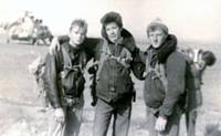 Выпуск 1992 года. Парашютисты. Раскотов Рома, Лазуткин Юра, Русов Коля