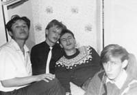 День рождение Павловой Натальи. 1991 г.