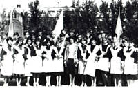 Последний звонок. Выпуск 1983 года.