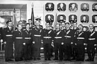 Командование дивизии. В центре генерал м-ор Лапицкий. Весна 1980г