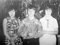 Новый 1978 год. Гладышева, Попович, Мельникова.