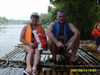 Матвеев Олег с женой Татьяной на отдыхе (Таиланд2007)